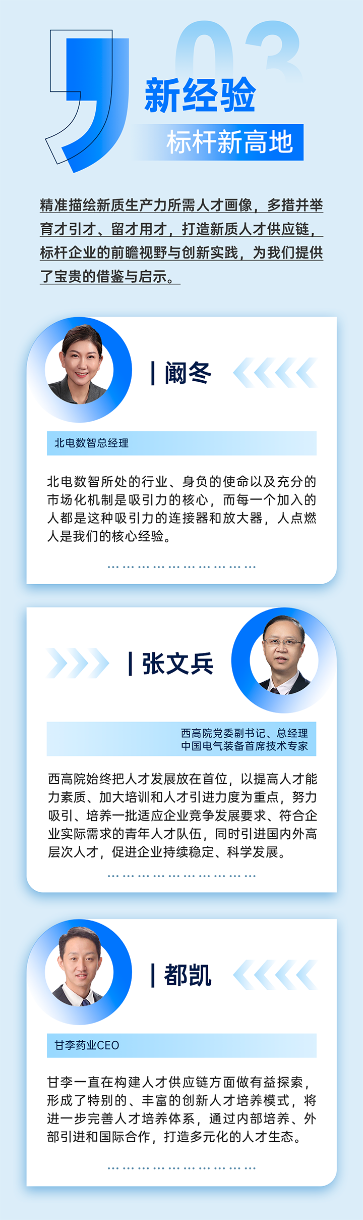 作为新质生产力领域代表的央国企、科研院所、标杆民营企业及人力资源服务业如何加快构建新质生产力人才供应链